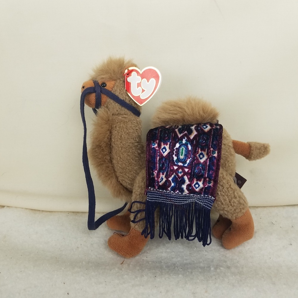 TY Attic Treasures Beanie LAWRENCE THE CAMEL‎ 7" Plush Stuffed Animal 1993 NEW